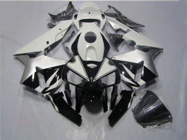 Schwarz Weiß CBR 600 RR 05-06 Motorrad Verkleidungen