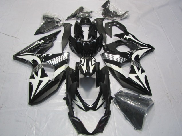 Schwarz Weiß GSXR 1000 K9 09-16 Motorrad Verkleidungen Schwarz Weiß GSXR 1000 K9 09-16 Motorrad Verkleidungen