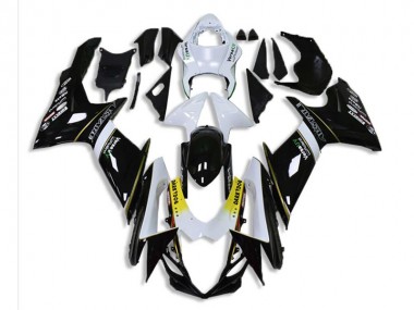 Schwarz Weiß GSXR 600 / 750 K11 11-24 Motorrad Verkleidung