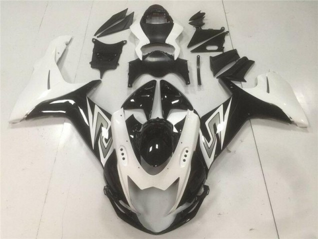 Schwarz Weiß GSXR 600 / 750 K11 11-24 Motorrad Verkleidungen Schwarz Weiß GSXR 600 / 750 K11 11-24 Motorrad Verkleidungen