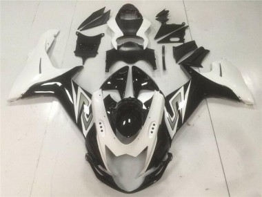 Schwarz Weiß GSXR 600 / 750 K11 11-24 Motorrad Vollverkleidung