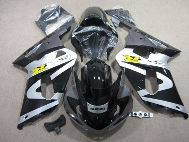 Schwarz Weiß GSXR 600 K1 K2 K3 01-03 Motorrad Verkleidungen