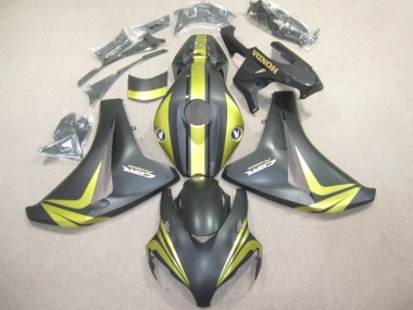 Schwarz Weiß Grün CBR 1000 RR 08-11 Motorrad Verkleidungen