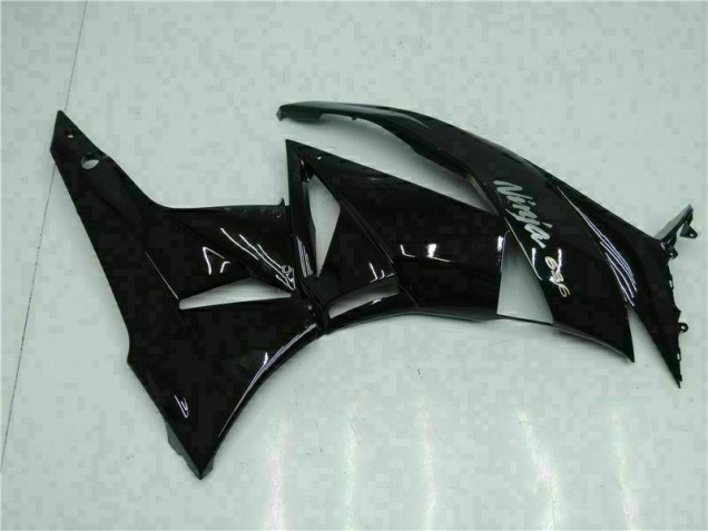 Schwarz Weiß Ninja 636 ZX6R 09-12 Motorrad Verkleidungen Schwarz Weiß Ninja 636 ZX6R 09-12 Motorrad Verkleidungen