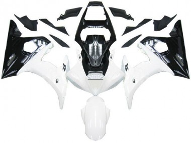 Schwarz Weiß R6 03-05 Motorrad Verkleidungen