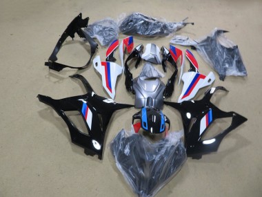 Schwarz Weiß Rot Blau S1000RR 19-21 Motorrad Verkleidung