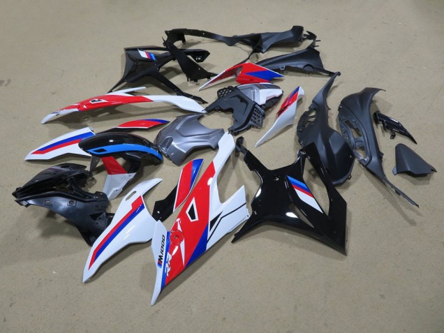 Schwarz Weiß Rot Blau S1000RR 19-21 Motorrad Verkleidungen Schwarz Weiß Rot Blau S1000RR 19-21 Motorrad Verkleidungen