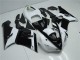 Schwarz Weiß ZX6R 05-06 Motorrad Verkleidungen Schwarz Weiß ZX6R 05-06 Motorrad Verkleidungen