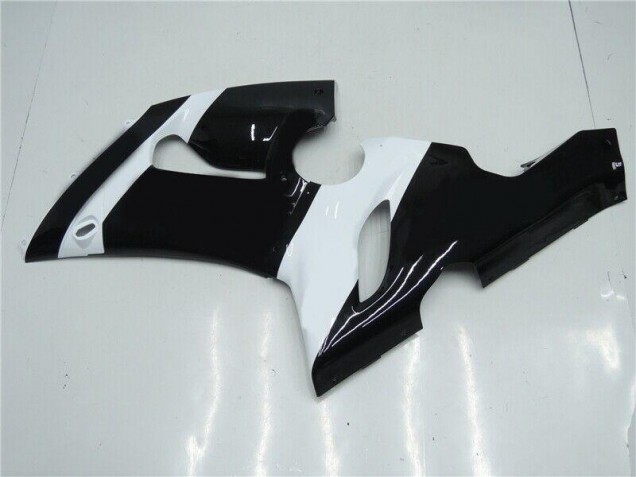 Schwarz Weiß ZX6R 05-06 Motorrad Verkleidungen Schwarz Weiß ZX6R 05-06 Motorrad Verkleidungen