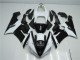 Schwarz Weiß ZX6R 05-06 Motorrad Verkleidungen Schwarz Weiß ZX6R 05-06 Motorrad Verkleidungen
