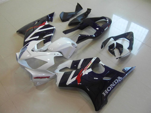Schwarz Weißer F Sport CBR 600 F4i 01-03 Motorrad Verkleidungen Schwarz Weißer F Sport CBR 600 F4i 01-03 Motorrad Verkleidungen
