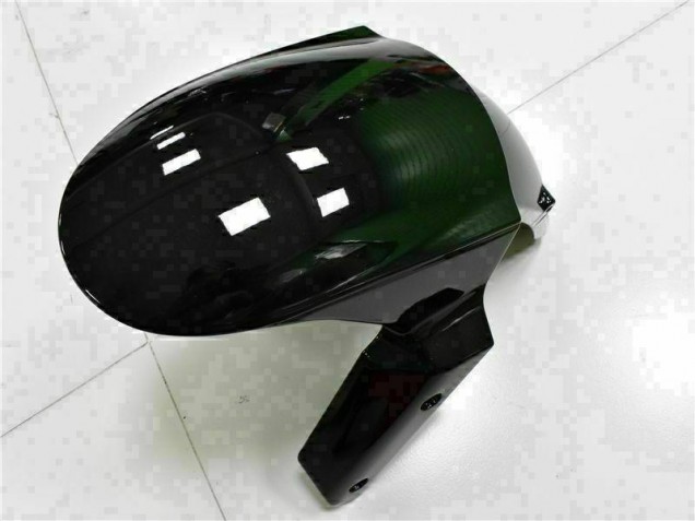 Schwarz Weißer Ninja ZX6R 09-12 Motorrad Verkleidungen Schwarz Weißer Ninja ZX6R 09-12 Motorrad Verkleidungen