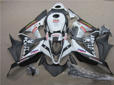 Schwarz Weißes HRC CBR 600 RR 07-08 Motorrad Verkleidungen