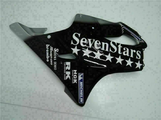 Schwarz Weißes SevenStarss CBR 600 F4i 01-03 Motorrad Verkleidungen Schwarz Weißes SevenStarss CBR 600 F4i 01-03 Motorrad Verkleidungen