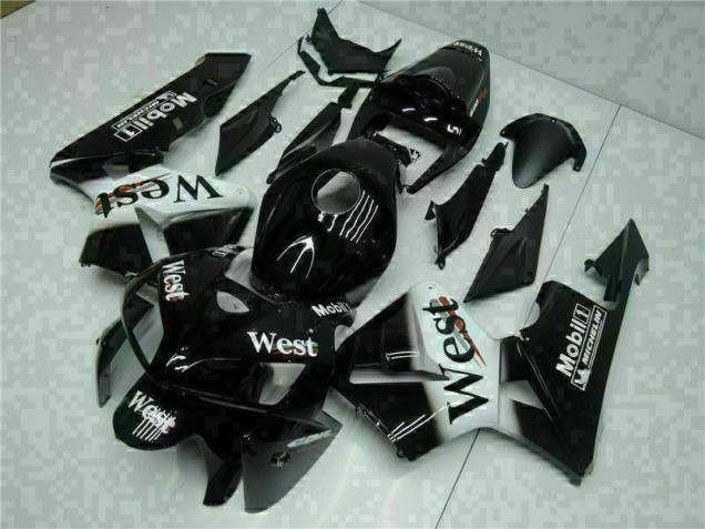 Schwarz West CBR 600 RR 05-06 Motorrad Verkleidungen