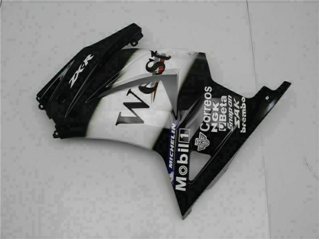 Schwarz West EX250 08-12 Motorrad Verkleidungen Schwarz West EX250 08-12 Motorrad Verkleidungen