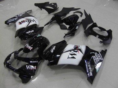 Schwarz West ZX 250R 08-12 Motorrad Verkleidungen