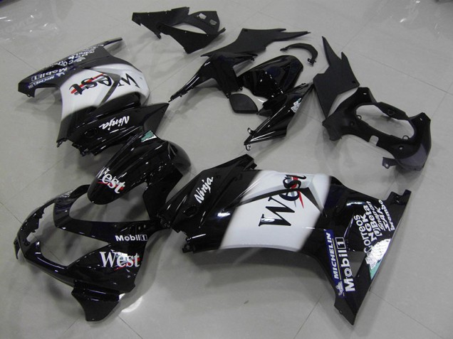 Schwarz West ZX 250R 08-12 Motorrad Verkleidungen Schwarz West ZX 250R 08-12 Motorrad Verkleidungen