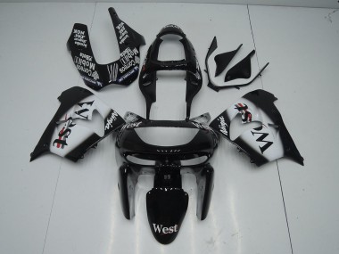 Schwarz West ZX9R 98-99 Motorrad Verkleidungen
