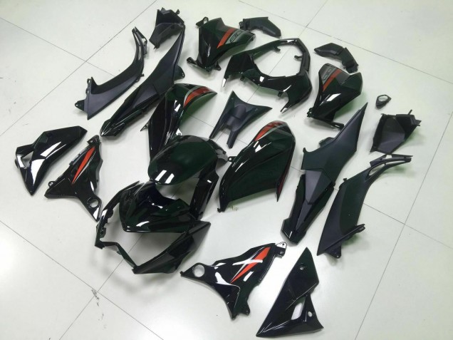 Schwarz Z800 13-16 Motorrad Verkleidungen Schwarz Z800 13-16 Motorrad Verkleidungen