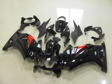 Schwarz ZX 250R 08-12 Motorrad Verkleidungen
