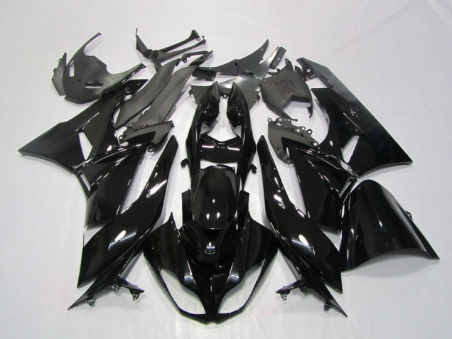 Schwarz ZX6R 09-12 Motorrad Verkleidungen Schwarz ZX6R 09-12 Motorrad Verkleidungen