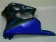 Schwarz mit Blaur Flamme ZX6R 00-02 Motorrad Verkleidungen Schwarz mit Blaur Flamme ZX6R 00-02 Motorrad Verkleidungen