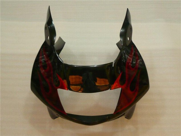 Schwarz rote Flamme CBR 600 F3 95-98 Motorrad Verkleidung Schwarz rote Flamme CBR 600 F3 95-98 Motorrad Verkleidung
