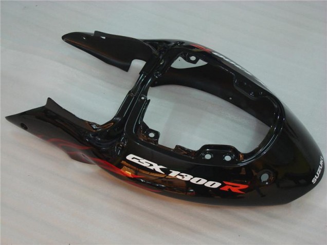 Schwarz rote Flamme GSXR 1300 Hayabusa 96-07 Motorrad Verkleidung Schwarz rote Flamme GSXR 1300 Hayabusa 96-07 Motorrad Verkleidung