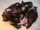 Schwarz rote Flamme GSXR 1300 Hayabusa 96-07 Motorrad Verkleidung Schwarz rote Flamme GSXR 1300 Hayabusa 96-07 Motorrad Verkleidung