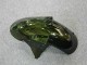 Schwarz rote Flamme ZX6R 07-08 Motorrad Verkleidungen Schwarz rote Flamme ZX6R 07-08 Motorrad Verkleidungen