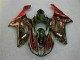 Schwarz rote Flamme ZX6R 07-08 Motorrad Verkleidungen Schwarz rote Flamme ZX6R 07-08 Motorrad Verkleidungen
