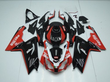 Schwarz und Rot RS 125 06-11 Motorrad Verkleidungen