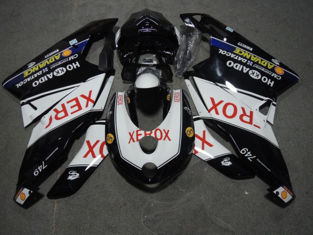 SchwarzWeiß Xerox Ducati 749 05-06 Motorrad Verkleidungen