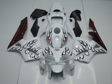 Schwarze Flamme CBR 600 RR 05-06 Motorrad Verkleidungen