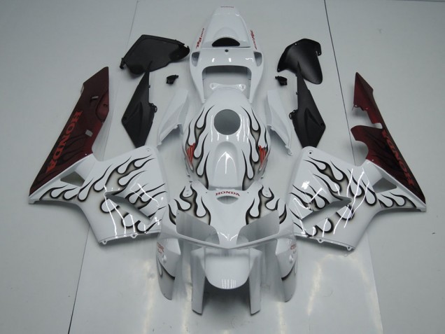 Schwarze Flamme CBR 600 RR 05-06 Motorrad Verkleidungen