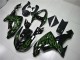 Schwarze Grüne Flamme ZX10R 06-07 Motorrad Verkleidungen Schwarze Grüne Flamme ZX10R 06-07 Motorrad Verkleidungen