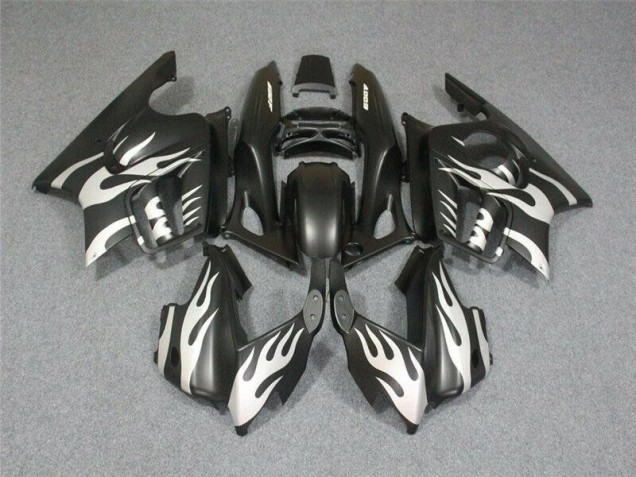 Schwarze Weiße Flamme CBR 600 F3 95-98 Motorrad Verkleidungen Schwarze Weiße Flamme CBR 600 F3 95-98 Motorrad Verkleidungen