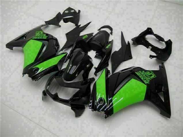 Schwarzer Grün Ninja EX250 08-12 Motorrad Verkleidungen Schwarzer Grün Ninja EX250 08-12 Motorrad Verkleidungen