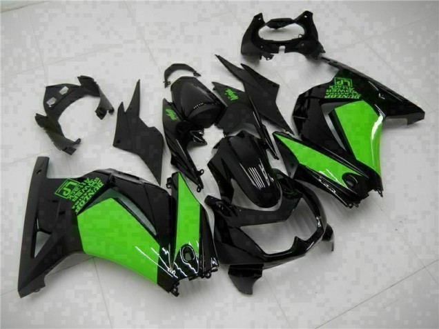 Schwarzer Grün Ninja EX250 08-12 Motorrad Verkleidungen Schwarzer Grün Ninja EX250 08-12 Motorrad Verkleidungen
