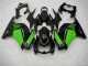 Schwarzer Grün Ninja EX250 08-12 Motorrad Verkleidungen Schwarzer Grün Ninja EX250 08-12 Motorrad Verkleidungen
