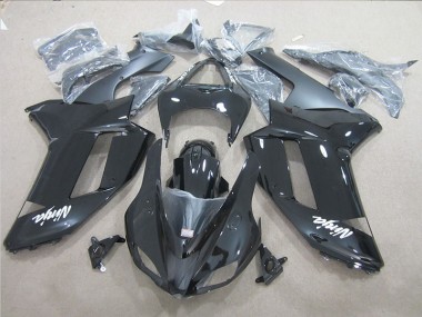 Schwarzer Ninja ZX6R 07-08 Motorrad Verkleidungen