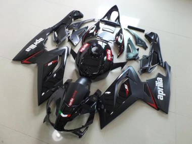 Schwarzer OEM Stil RS 125 06-11 Motorrad Verkleidungen