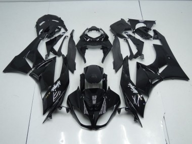 Schwarzer OEM Stil ZX6R 09-12 Motorrad Verkleidungen