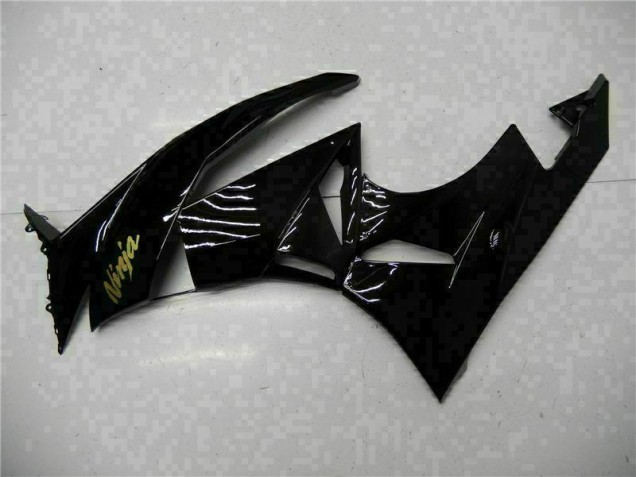 Schwarzgold Ninja ZX6R 09-12 Motorrad Verkleidungen Schwarzgold Ninja ZX6R 09-12 Motorrad Verkleidungen
