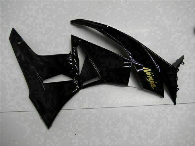 Schwarzgold Ninja ZX6R 09-12 Motorrad Verkleidungen Schwarzgold Ninja ZX6R 09-12 Motorrad Verkleidungen