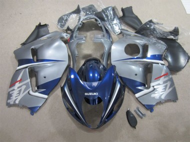 Silber Blau GSXR 1300 Hayabusa 96-07 Motorrad Verkleidungen