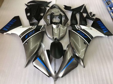 Silber Blau R1 12-14 Motorrad Verkleidungen