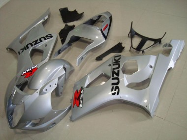 Silber GSXR 1000 K3 03-04 Motorrad Vollverkleidung