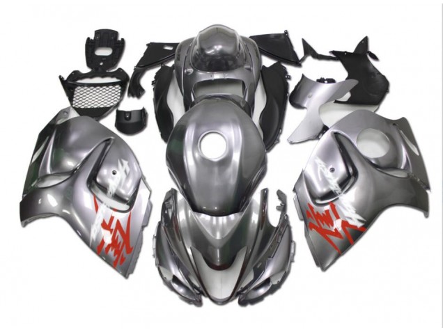 Silber GSXR 1300 Hayabusa 08-19 Motorrad Verkleidungen Silber GSXR 1300 Hayabusa 08-19 Motorrad Verkleidungen